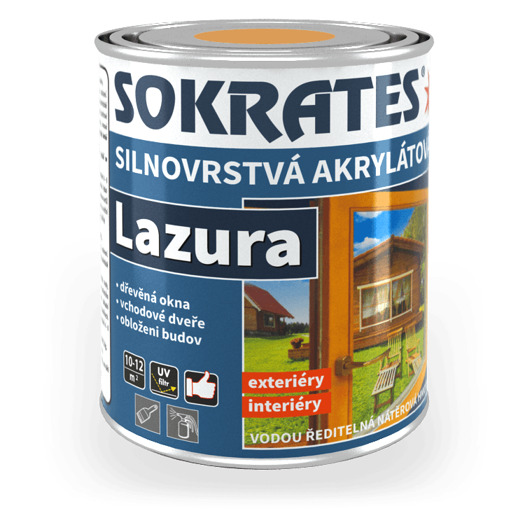 Лак за дърво на водна основа - Sokrates